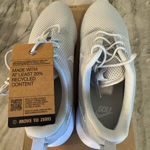 Nike Light Gray Golf Shoes